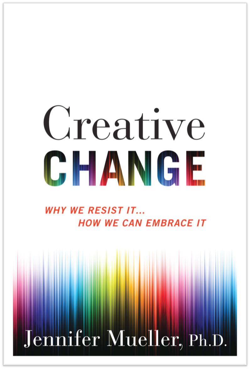 Jennifer Mueller Creative Change book image